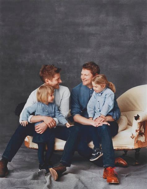 christopher bailey and his daughters.